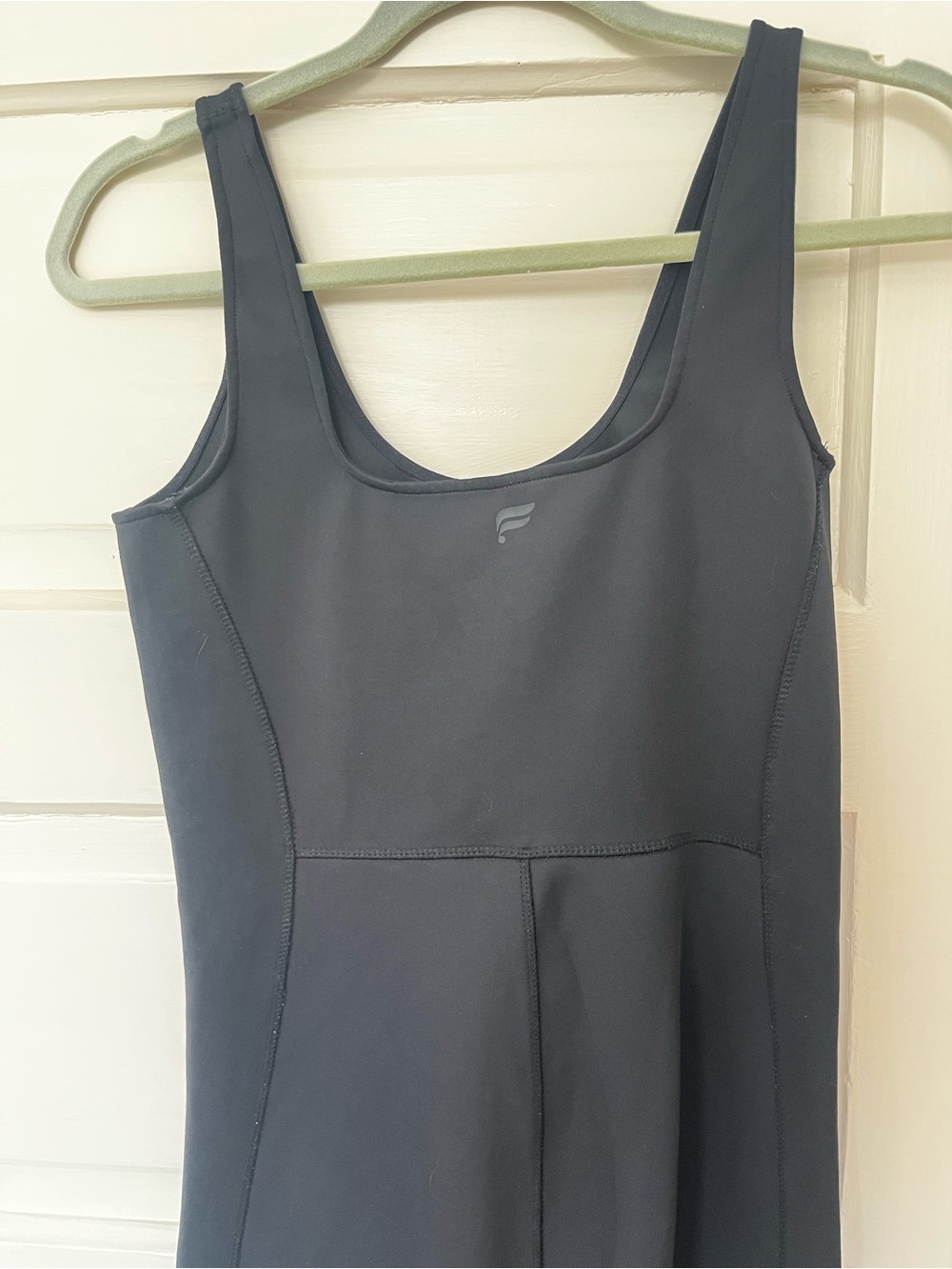 Fabletics Black Scoop Neck Jumpsuit | One-Piece Activewear - Picture 11 of 11